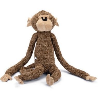 Schlenkertier für Hunde Plüsch Affe Bild 3