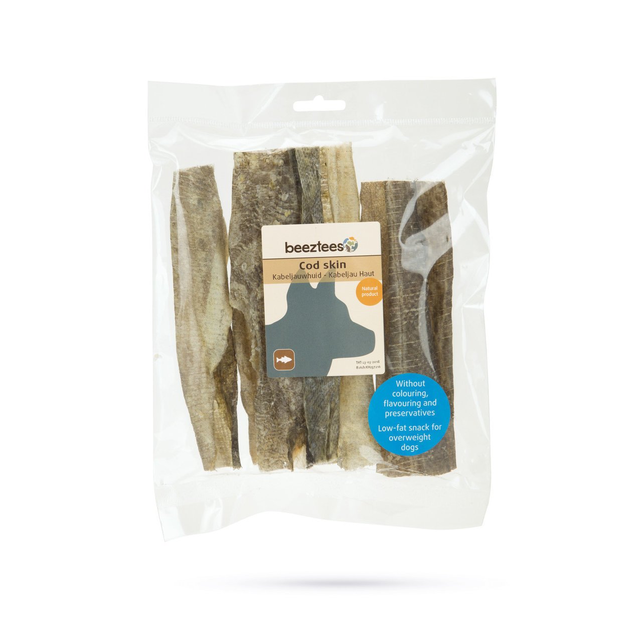 Beeztees Kabeljauhaut Hundesnack Bild 4