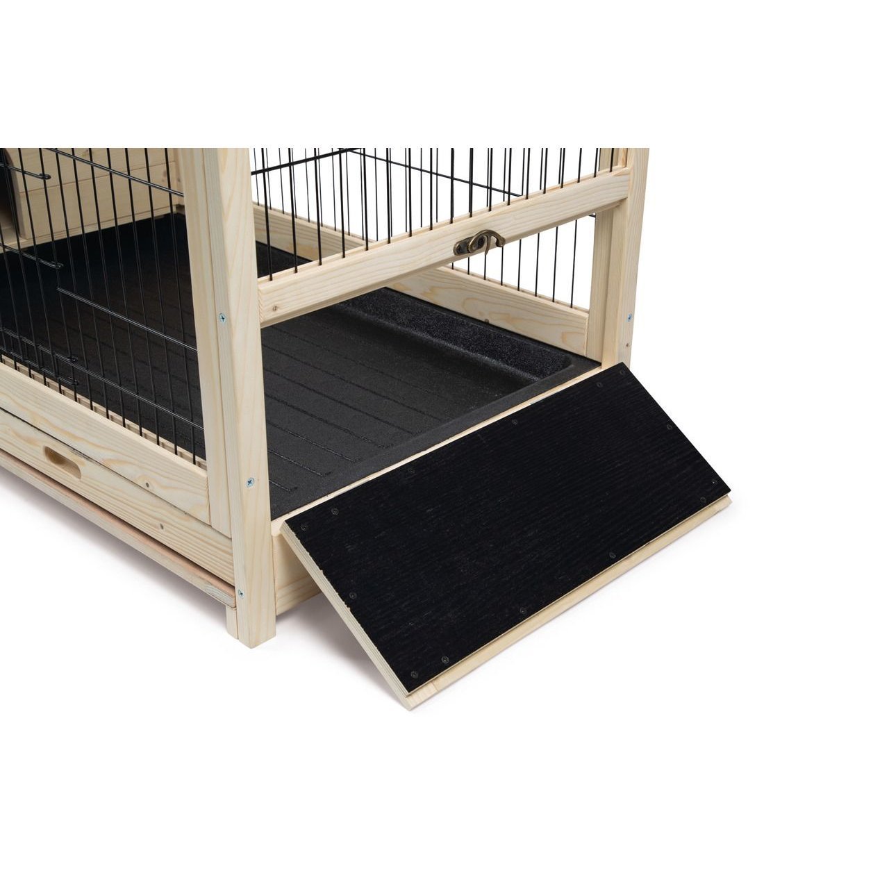 Kaninchenstall Jez Indoor Holz Bild 4