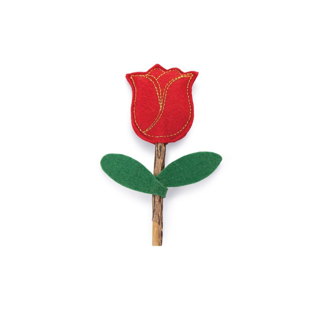 Katzenspielzeug Rose mit Matatabi Bild 1