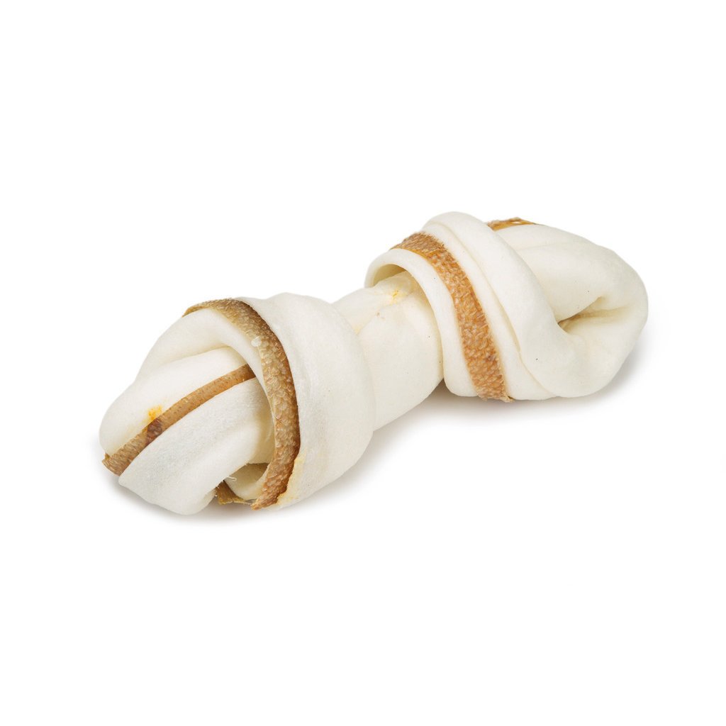 Beeztees Kauknoten mit Lachs für Hunde Bild 3