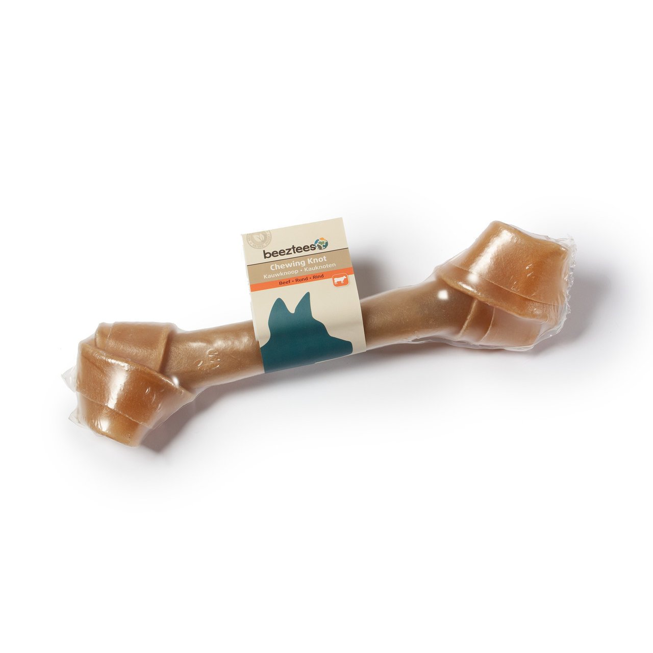 Beeztees Kauknoten Rinderhaut für Hunde Bild 4