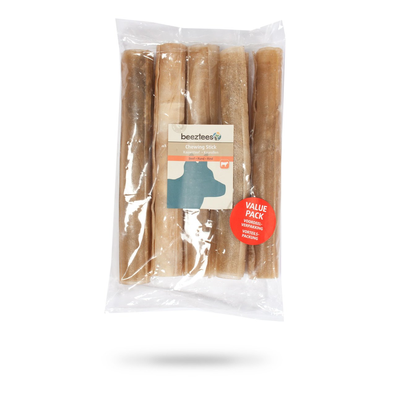 Beeztees Kaustick für Hunde Rinderhaut Bild 4