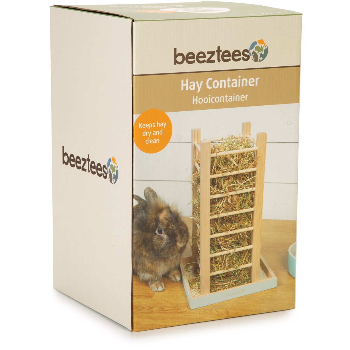 Beeztees Kleintier Heucontainer Denga Bild 2