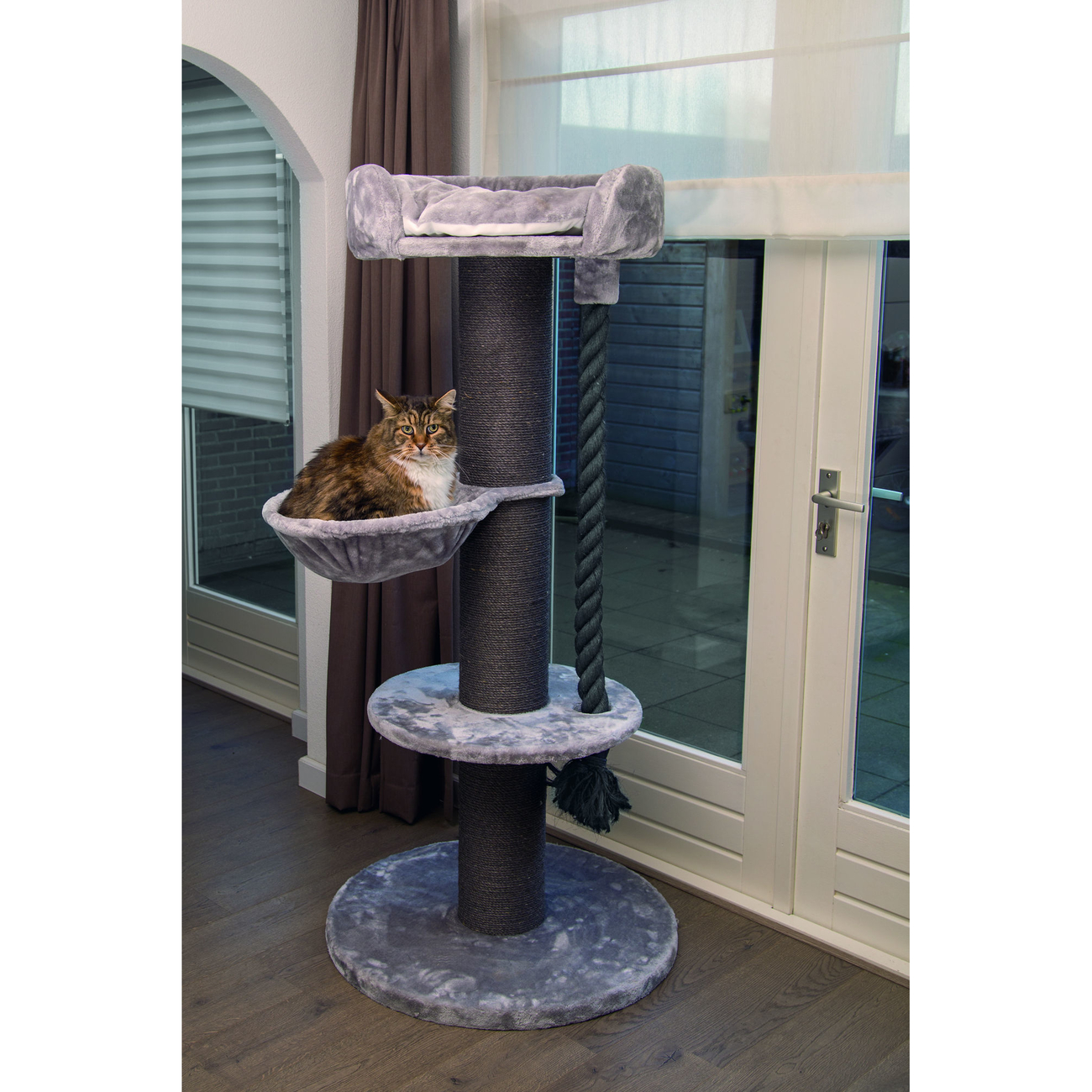 Beeztees Kratzbaum Havilo mit dickem Stamm Bild 5