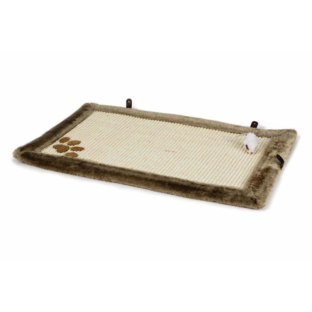 Produktbild von Kaninchen Teppich OHREN 1 Kratzmatte Für Kaninchen, Natürliches Krallen- Und Zahnpflege, Kaninchen-Matten Für Käfige, Kauspielzeug, Haustierkäfig Bettwäsche Zum Beißen, Schlafen, Nisten Kaninchen Zubehör