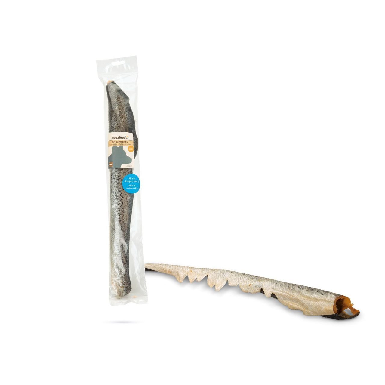 Beeztees Lachshaut Hundesnack Bild 6