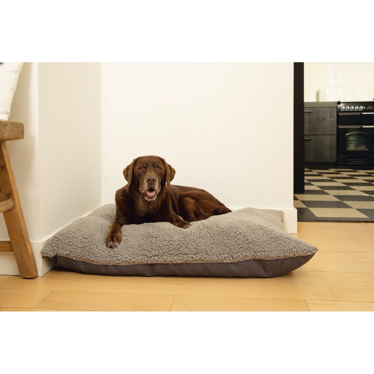 Beeztees Memoryfoam Loungekissen Ruba für Hunde Bild 2
