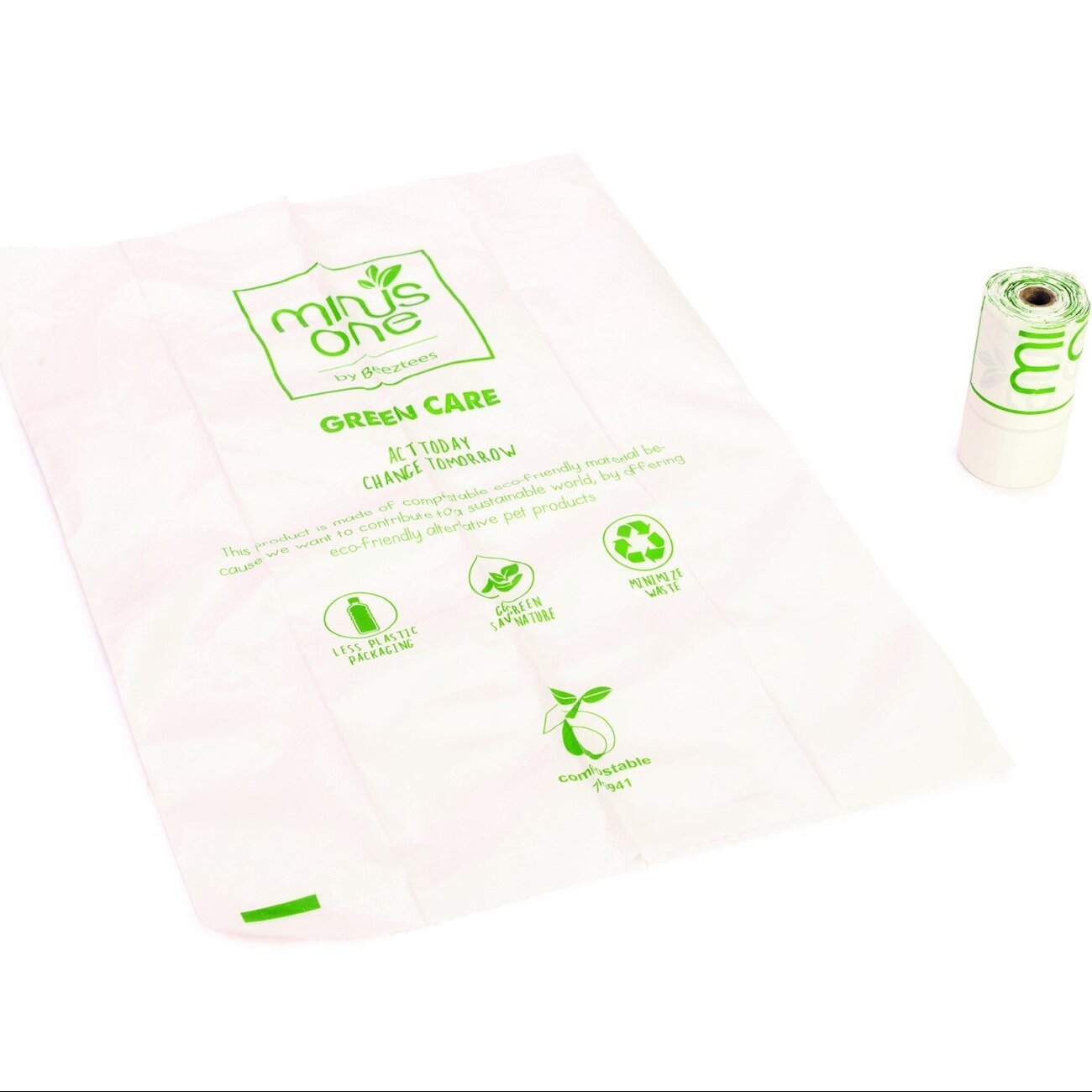 Minus One Kompostierbare Kotbeutel Bild 3