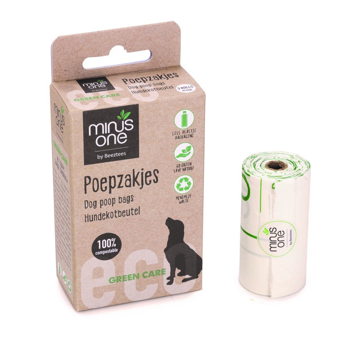 Minus One Kompostierbare Kotbeutel Bild 2