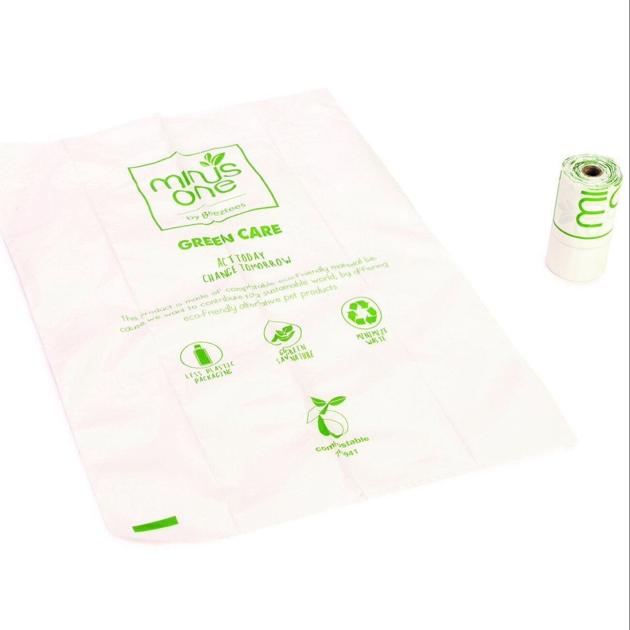 Minus One Kompostierbare Kotbeutel Lavendelduft Bild 3