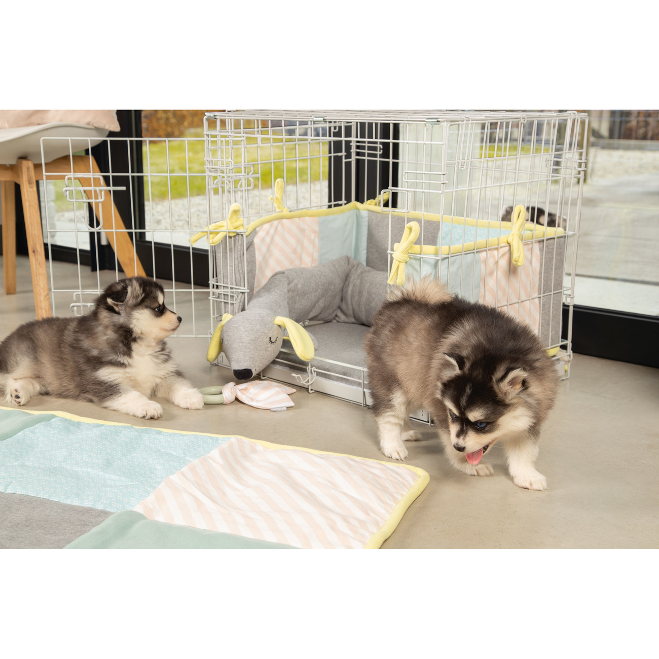 Beeztees Puppy Quilty Plaid Welpendecke Bild 5