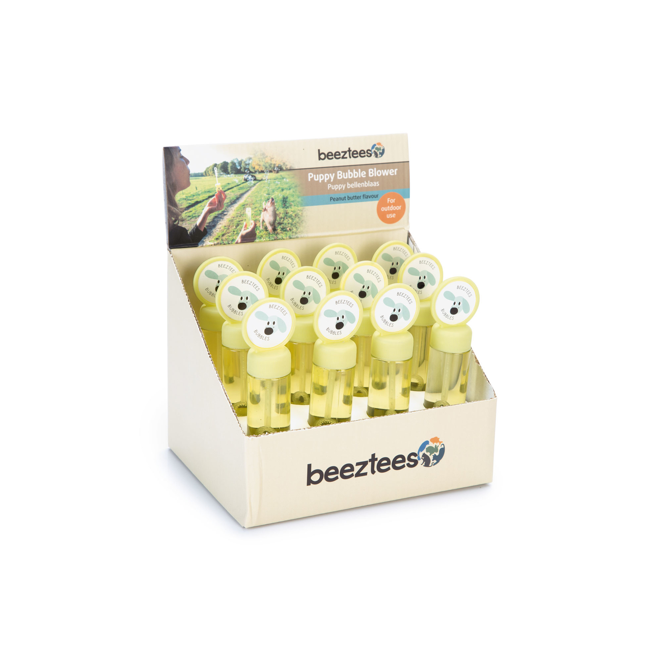 Beeztees Puppy Seifenblasen Welpenspielzeug Bild 2