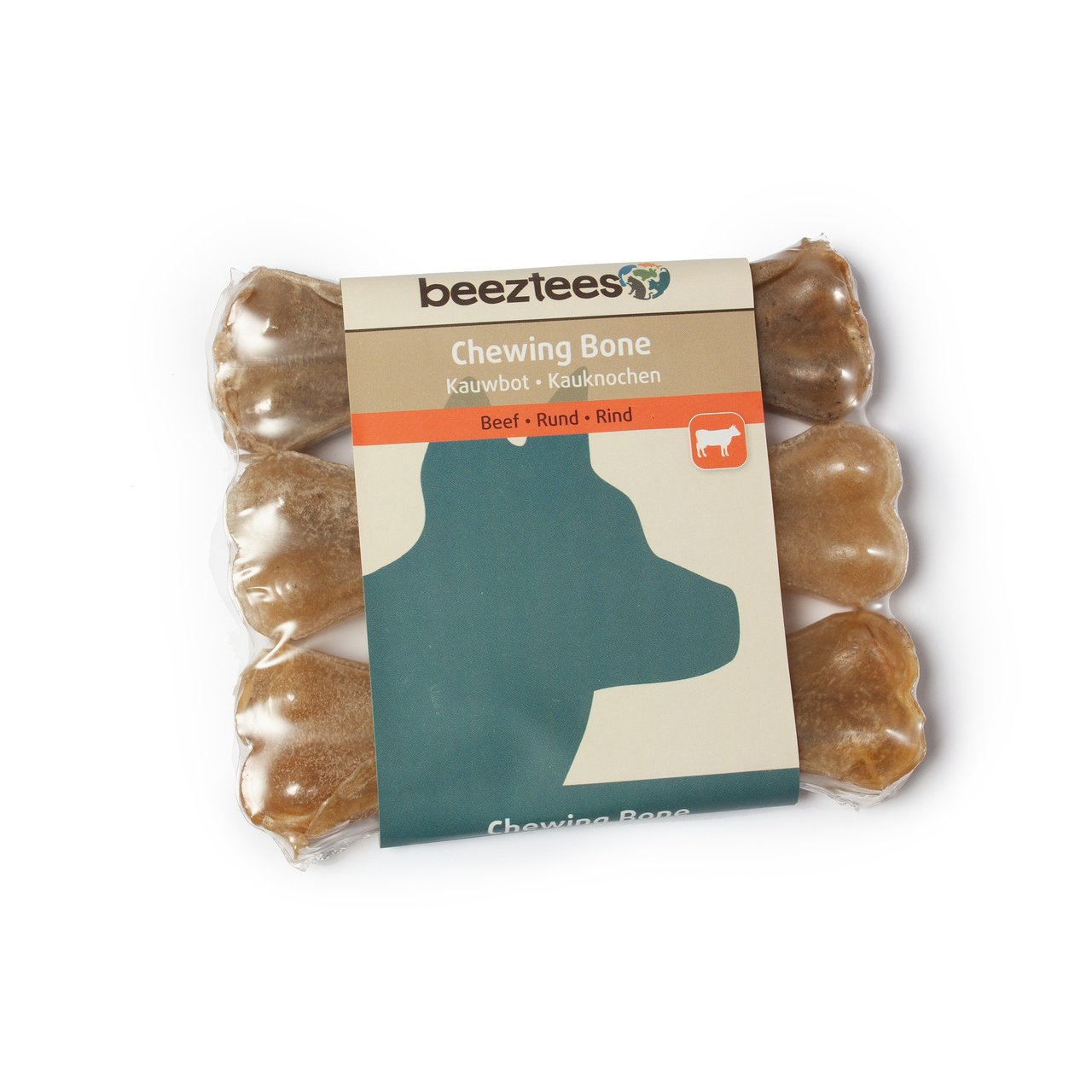 Beeztees Rinderhaut Kauknochen für Hunde Bild 14