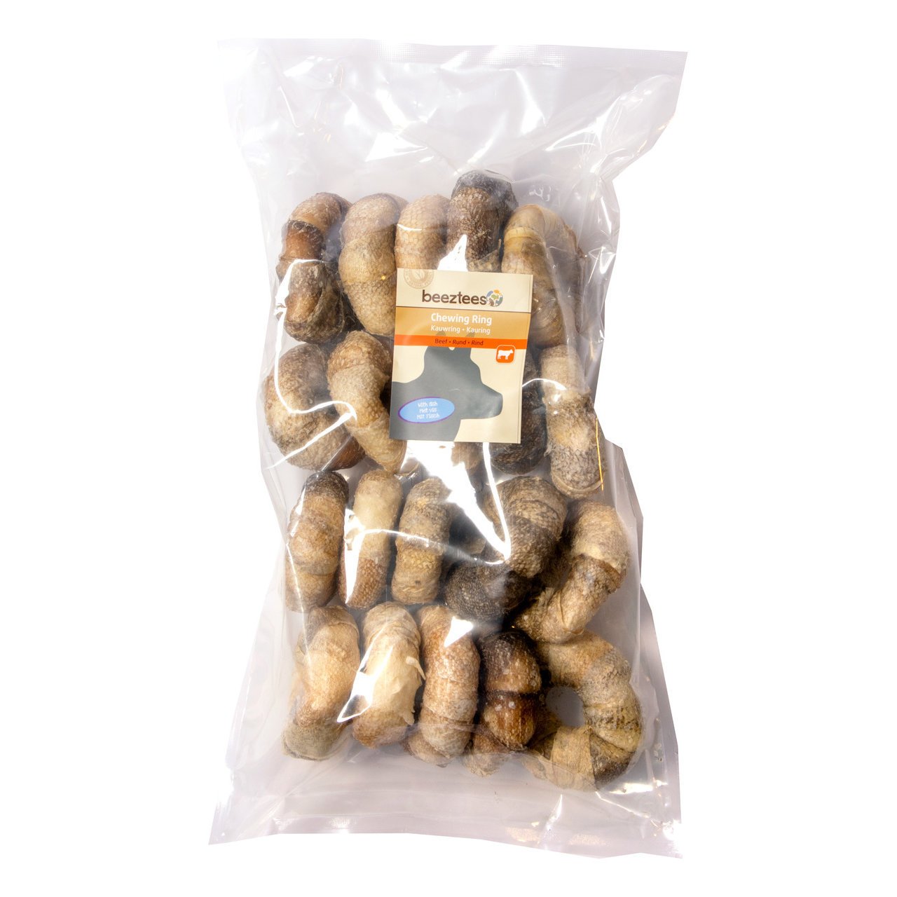 Beeztees Rinderhaut Kauring mit Fisch Bild 4