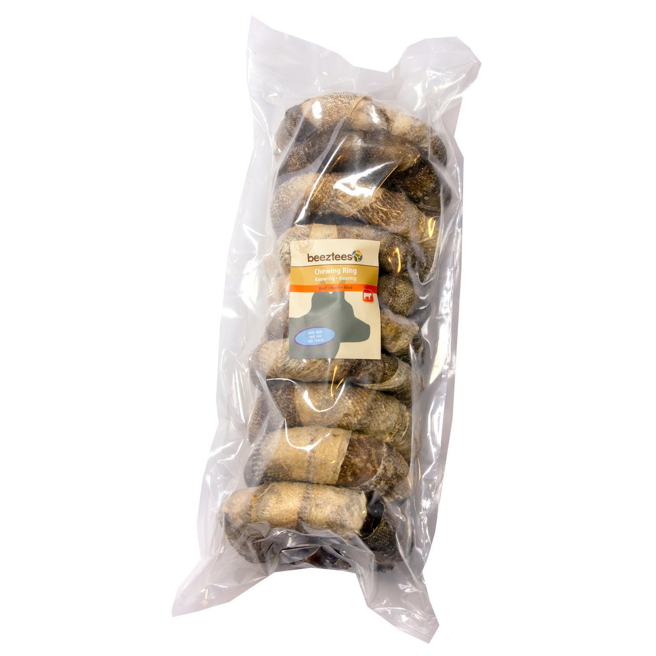 Beeztees Rinderhaut Kauring mit Fisch Bild 5