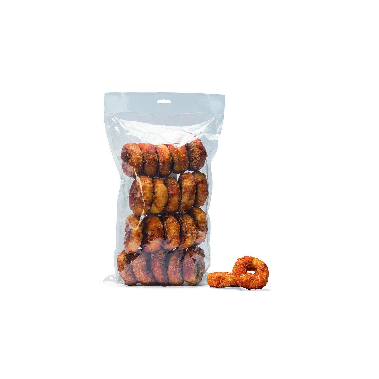 Beeztees Rinderhaut Ring mit Huhn Bild 3