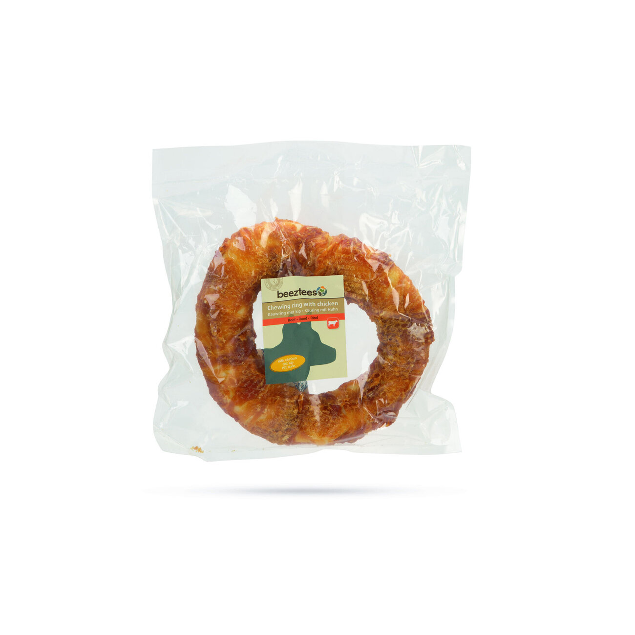 Beeztees Rinderhaut Ring mit Huhn Bild 7