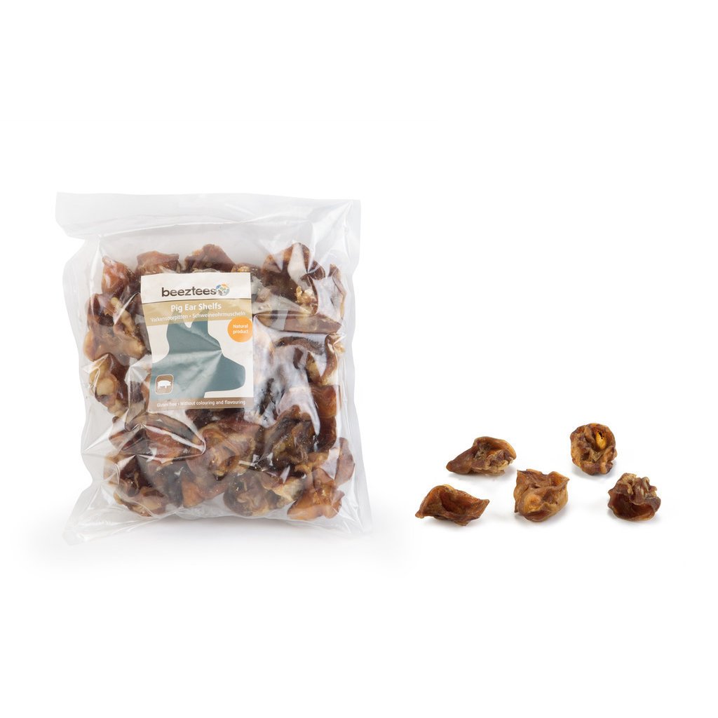 Beeztees Schweineohrmuscheln für Hunde Bild 1
