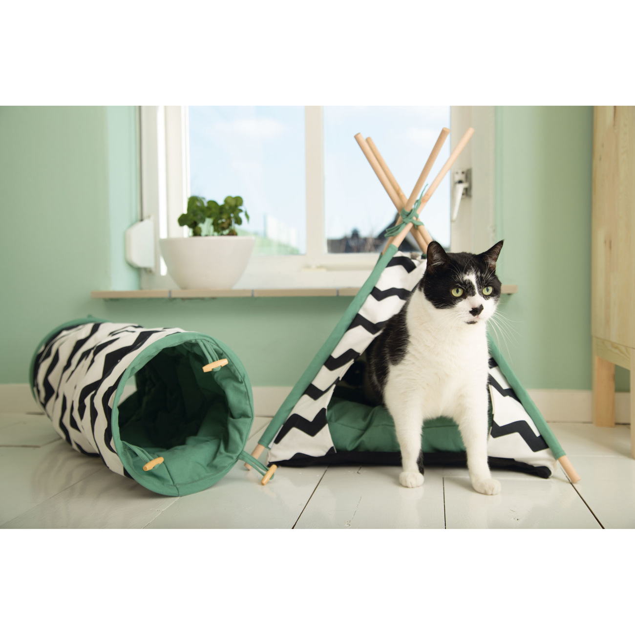 Beeztees Tipi Zelt für Katzen Bild 6