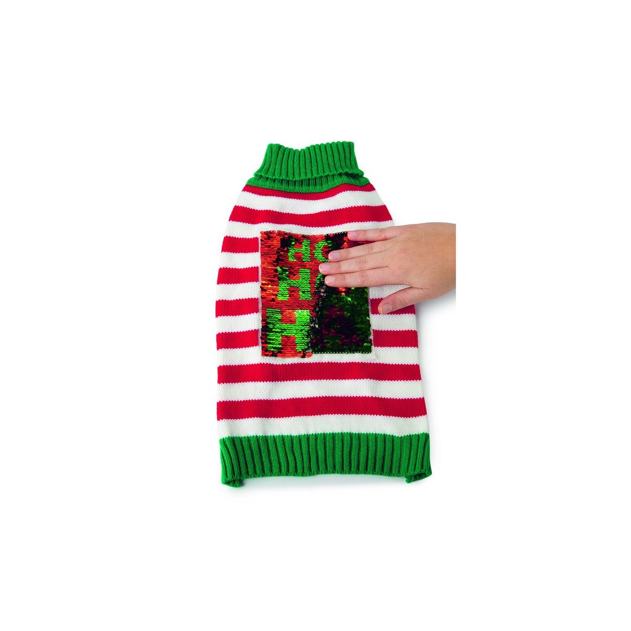 Weihnachtspullover für Hunde Hohoho Bild 3