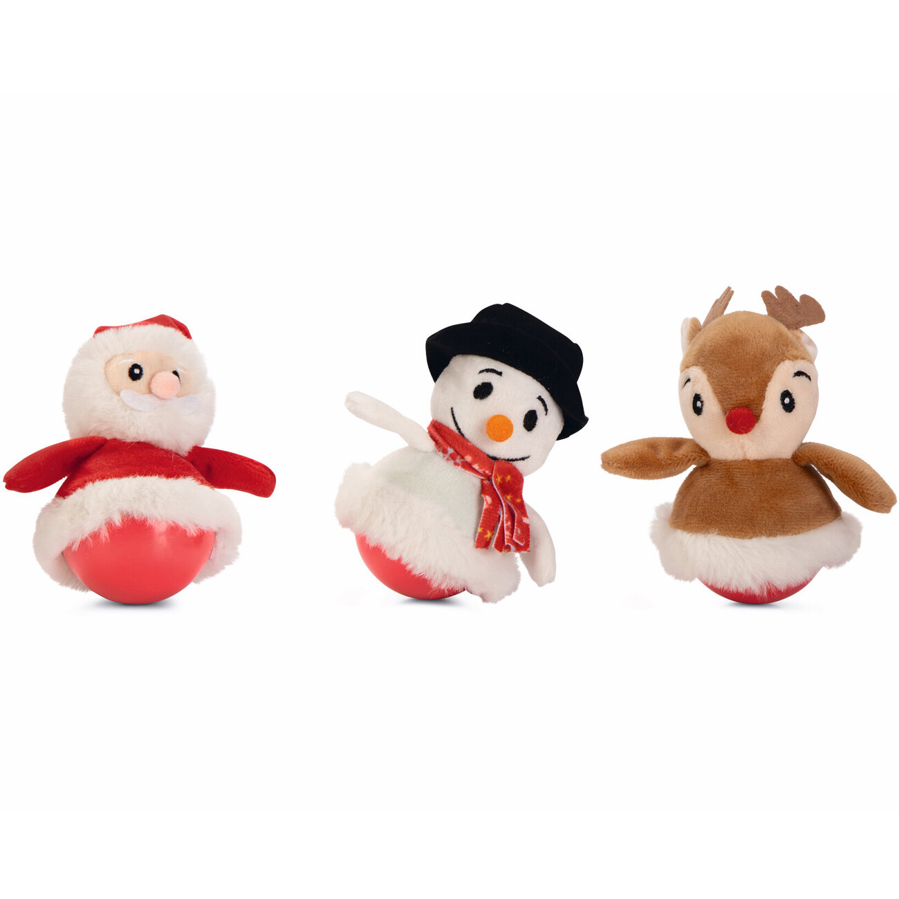 Weihnachtswobbler Katzenspielzeug Bild 1