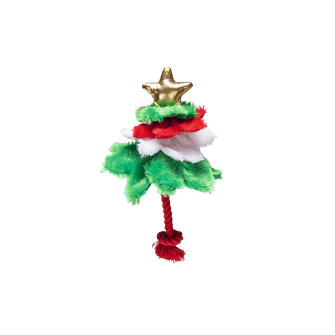 XMAS Weihnachtsbaum Fir Hundespielzeug Seilspielzeug Bild 1