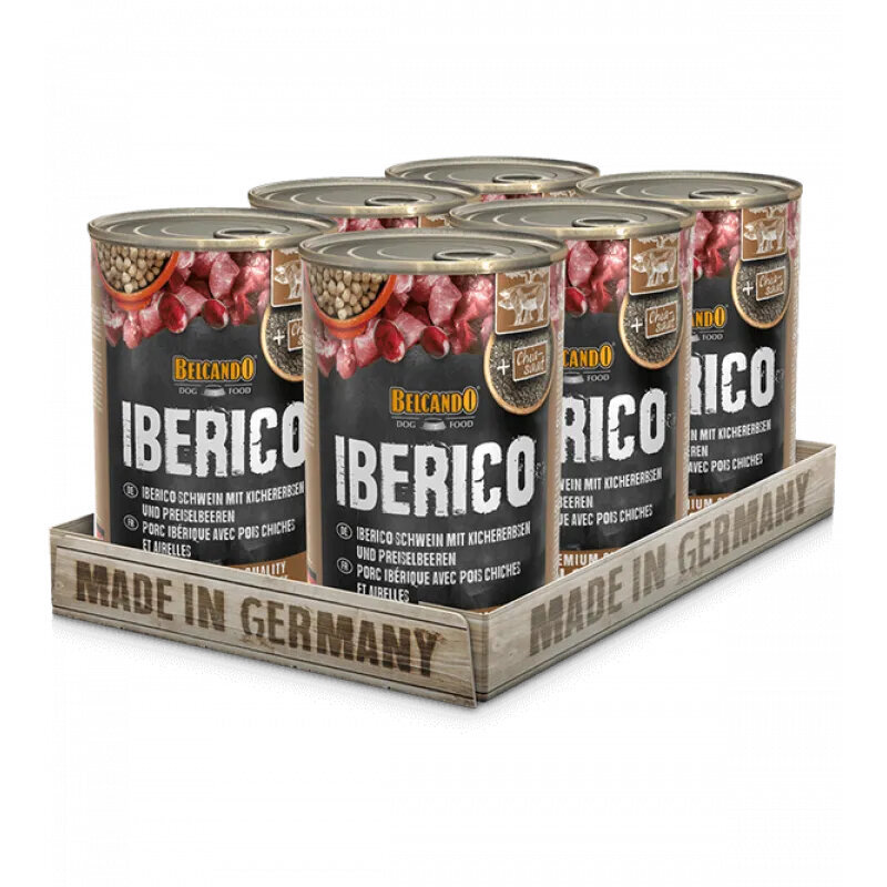 Belcando Iberico Schwein mit Kichererbsen Nassfutter für Hunde Bild 2