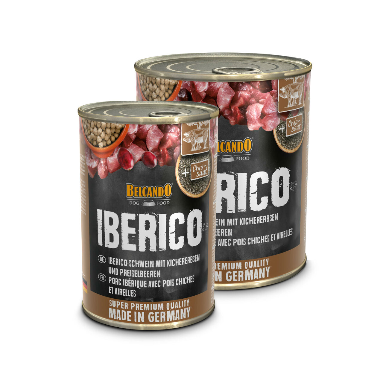Belcando Iberico Schwein mit Kichererbsen Nassfutter für Hunde Bild 3