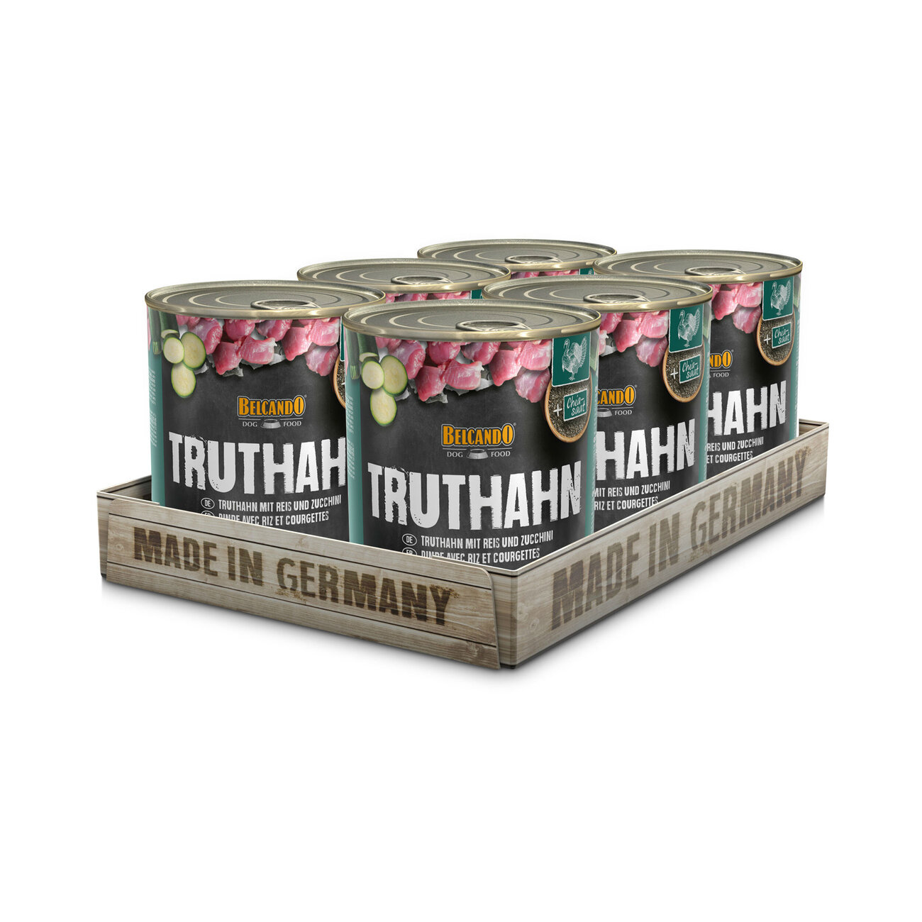 Belcando Nassfutter für Hunde Truthahn mit Reis Bild 2