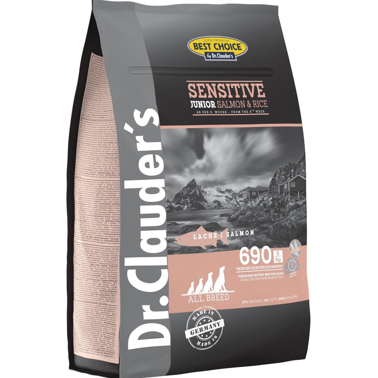 Best Choice Junior Lachs & Reis Hundefutter Bild 2