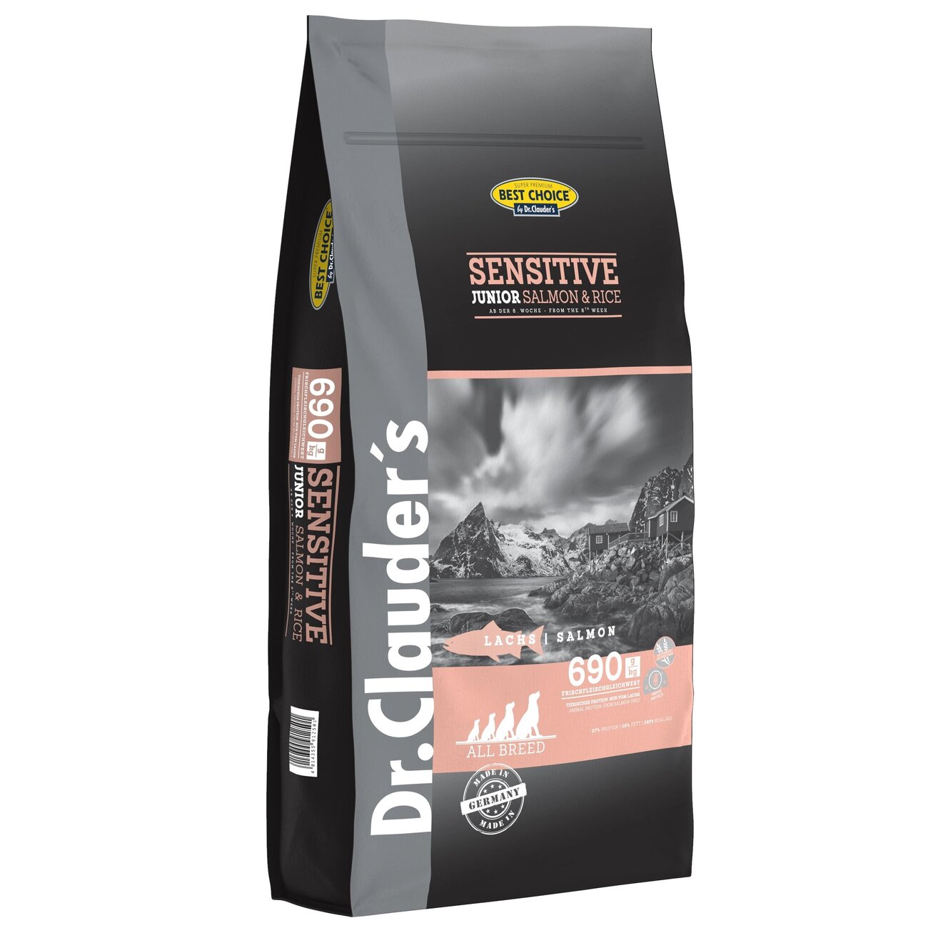 Best Choice Junior Lachs & Reis Hundefutter Bild 3