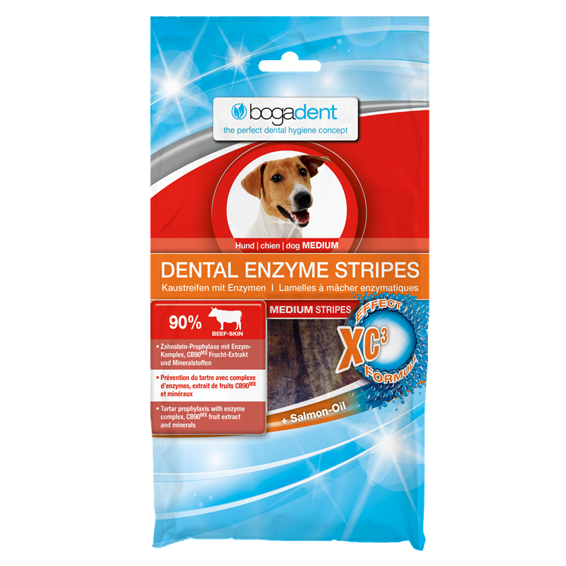 bogadent DENTAL ENZYME STRIPES Zahnpflege Kaustreifen Bild 2