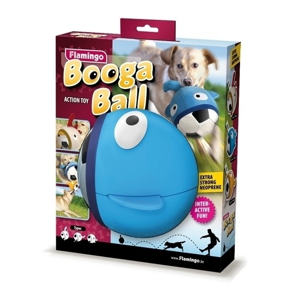 Booga Ball Hunde Fussball mit Neopren Hülle Bild 3