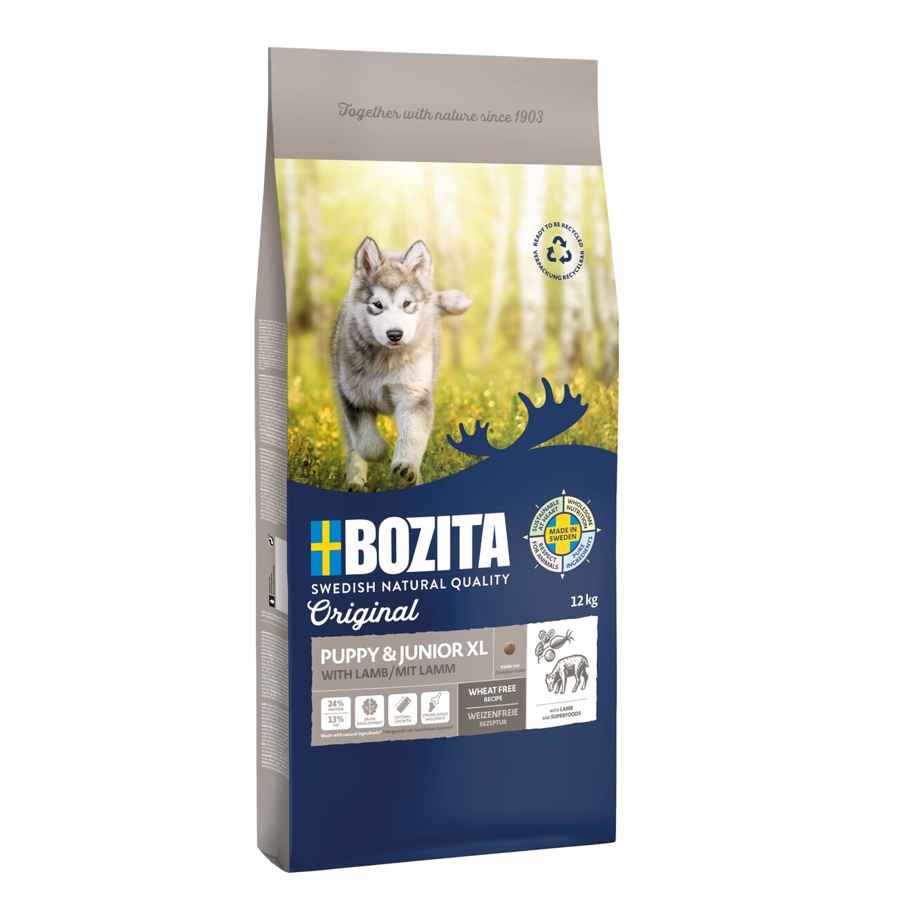 Original Puppy & Junior Lamb XL Hundefutter Bild 2