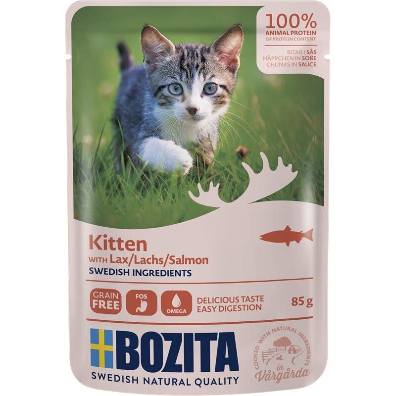 Bozita Pouch Häppchen in Soße für Kitten Bild 2