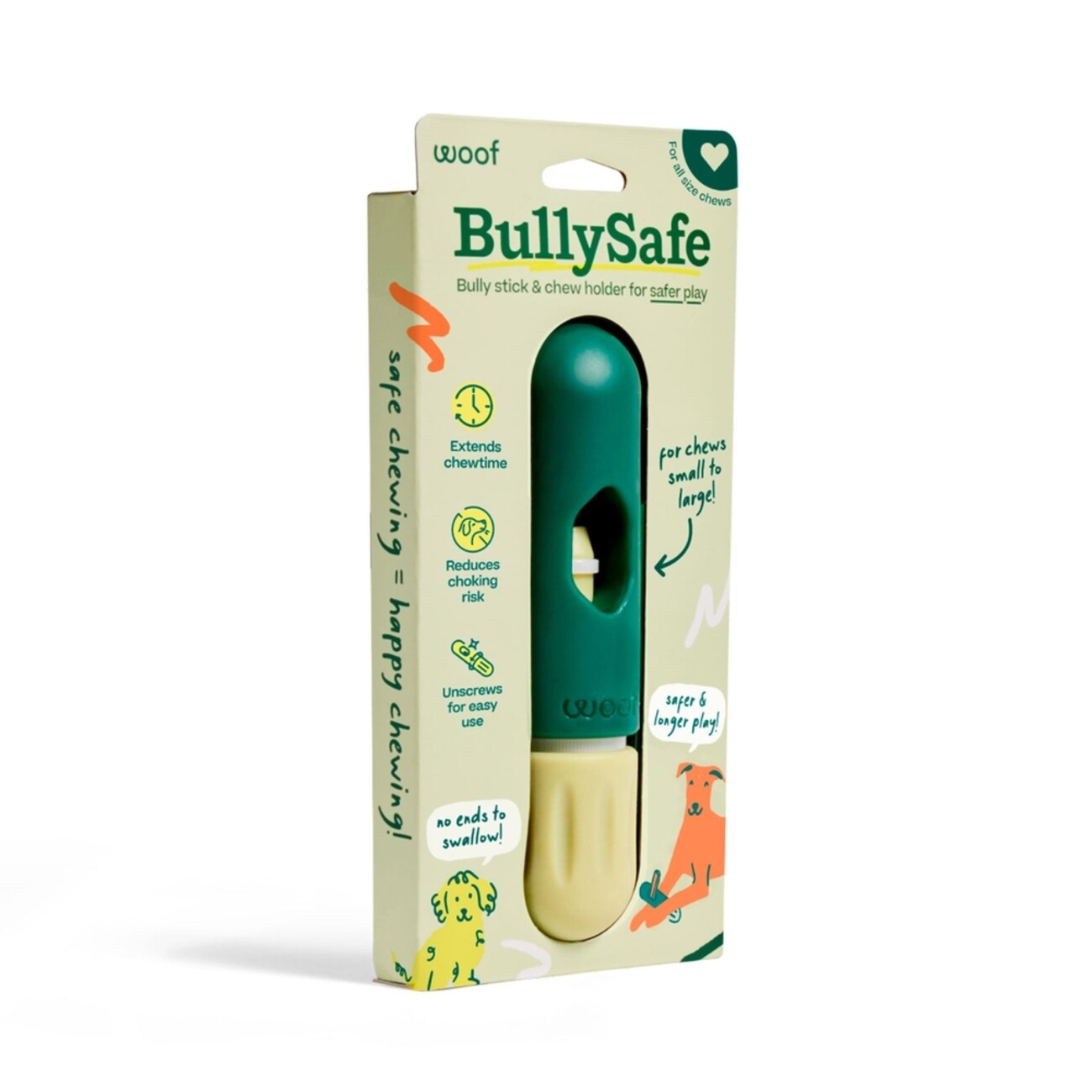 BullySafe Bully Stick Halter – Sicherer & Langlebiger Kauspaß für deinen Hund Bild 1
