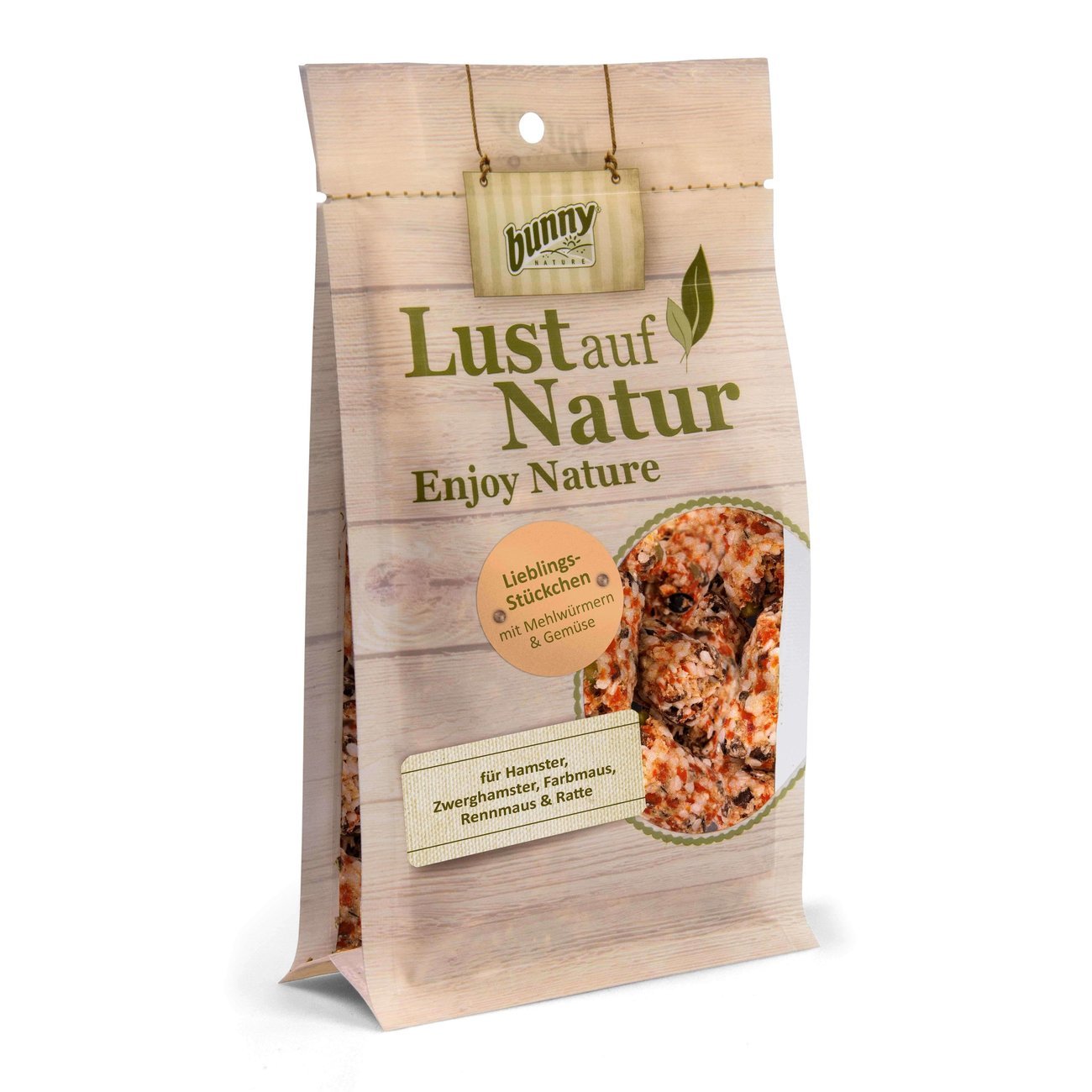 Lieblings-Stückchen mit Mehlwürmern & Gemüse Bild 1