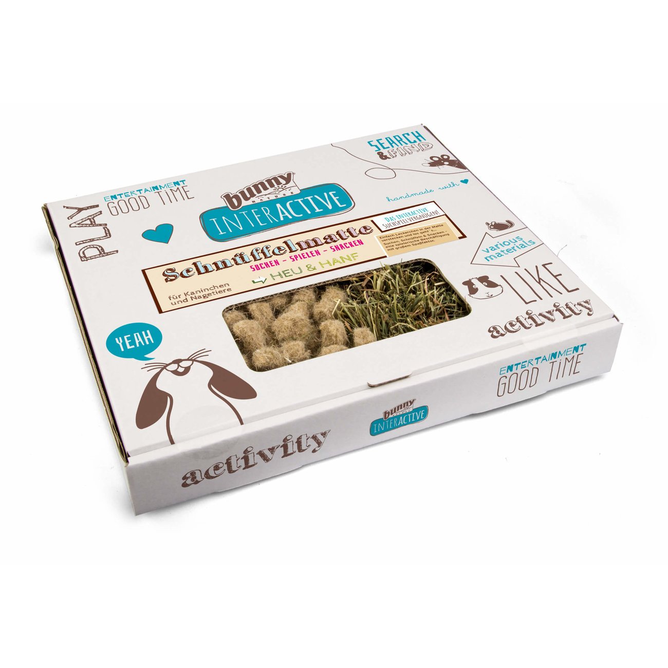 Schnüffelmatte Heu & Hanf Bild 1