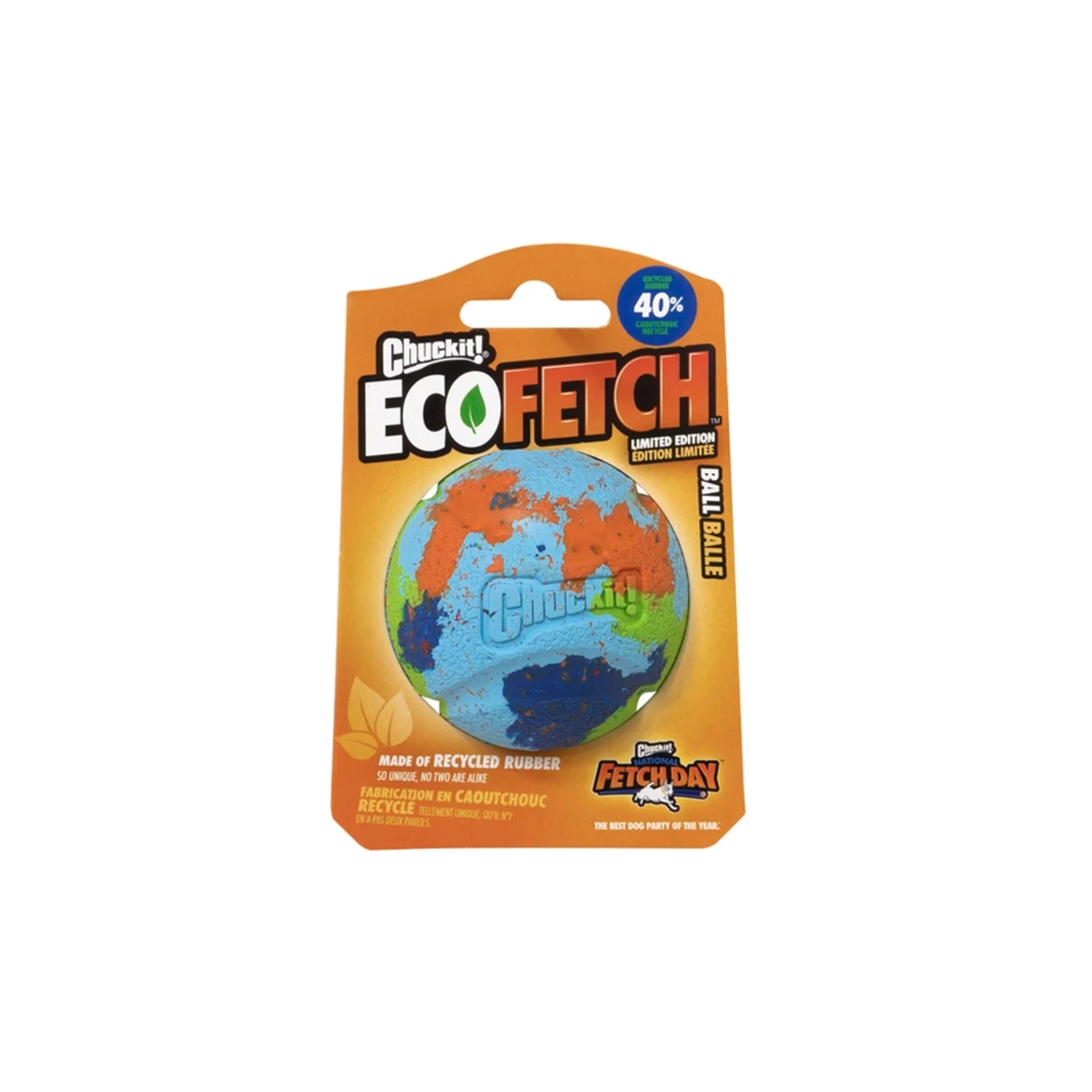 Chuckit! Eco Fetch Ball für Hunde | Nachhaltiger Apportierspaß Bild 2