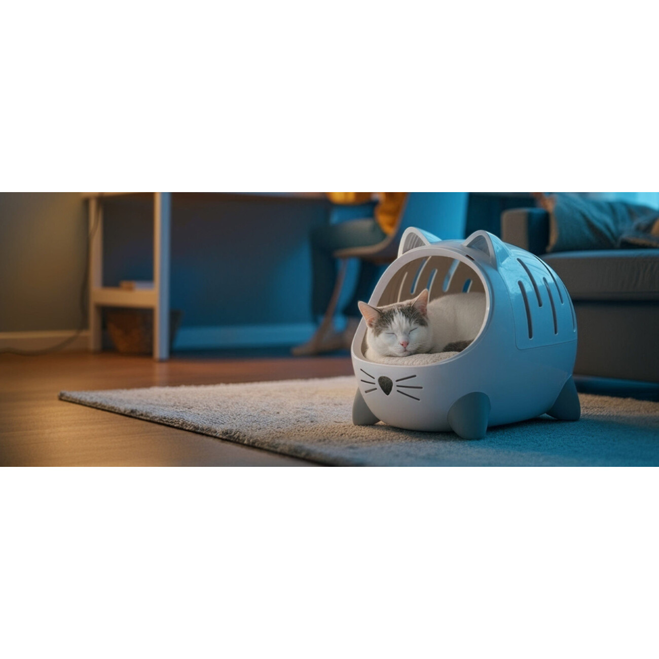 Pixi Mio 2-in-1 Katzenbett & Transportbox Bild 2
