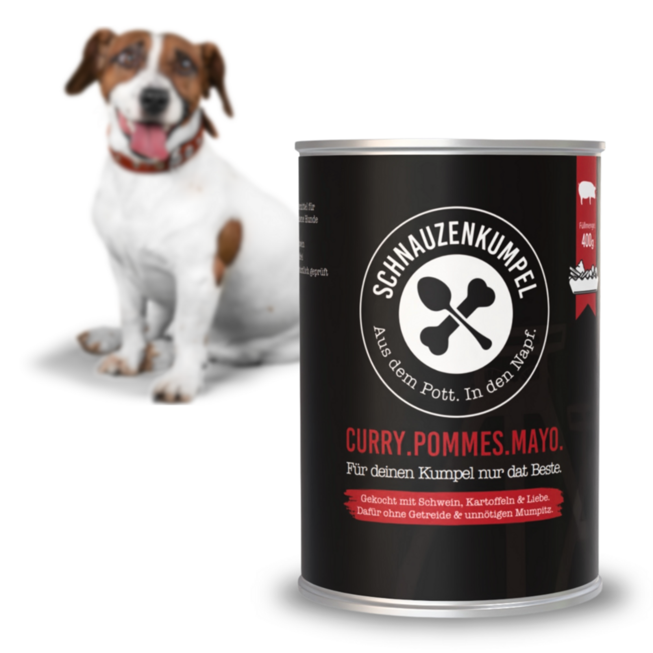 Curry.Pommes.Mayo. Hundefutter Bild 1