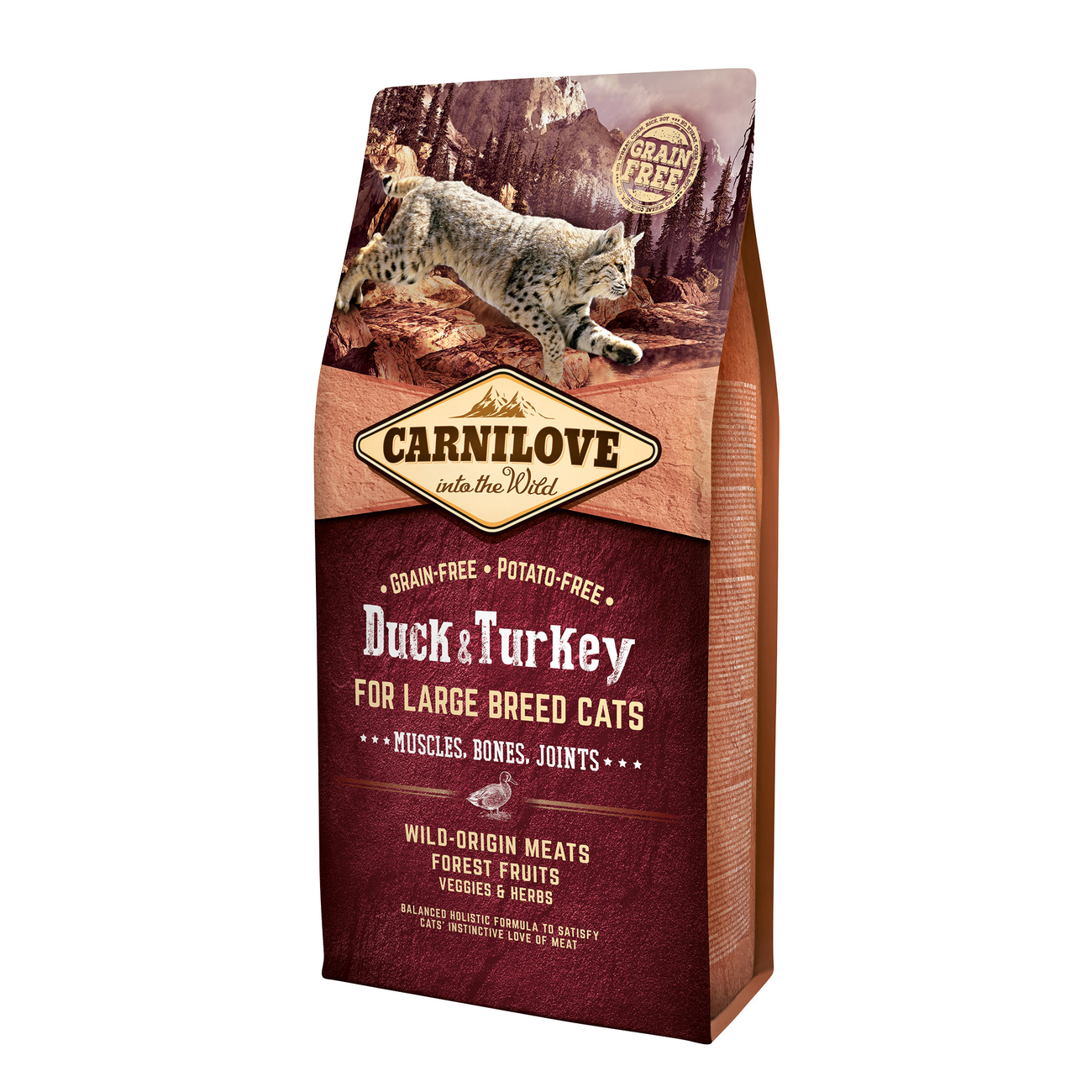 Carnilove Adult Large Breed Duck & Turkey Katzenfutter, 6 kg Carnilove Adult Large Breed Duck & Turkey Katzenfutter, 6 kg