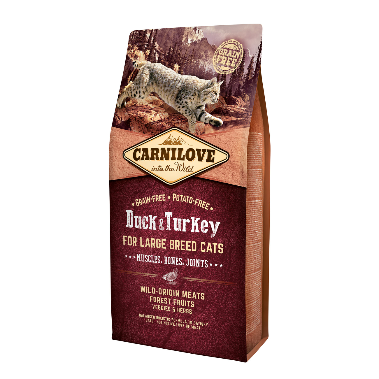 Carnilove Adult Large Breed Duck & Turkey Katzenfutter, 6 kg