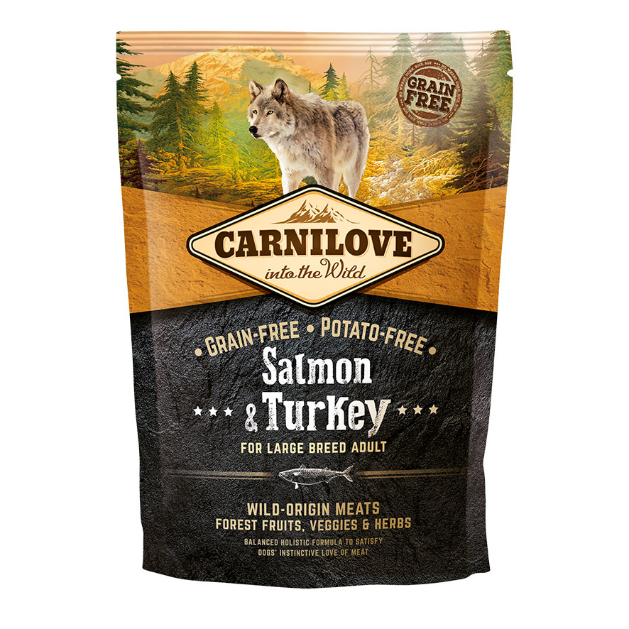 Carnilove Adult Salmon & Turkey Large Breed Hundefutter Bild 2