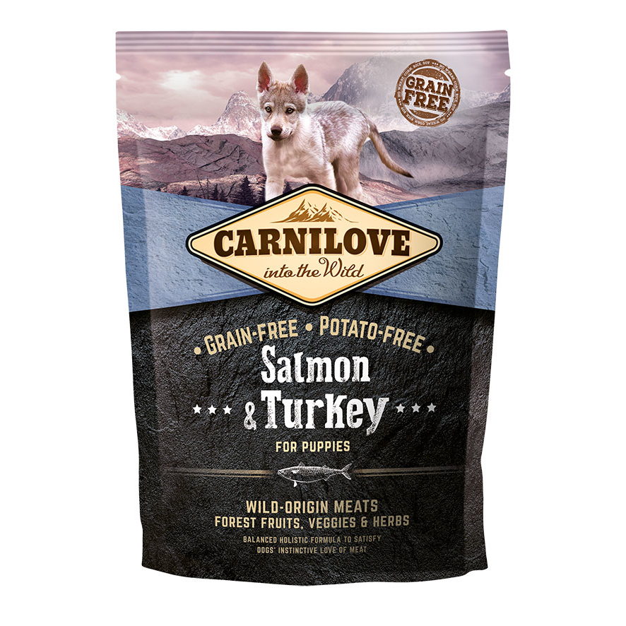 Carnilove Dog Puppy Salmon & Turkey Hundefutter Bild 2