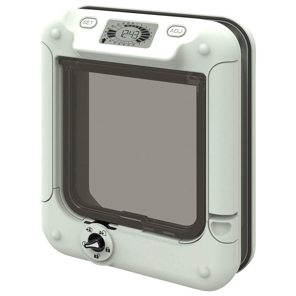 Cat Mate Katzentür 359 mit Zeitschaltuhr Bild 1