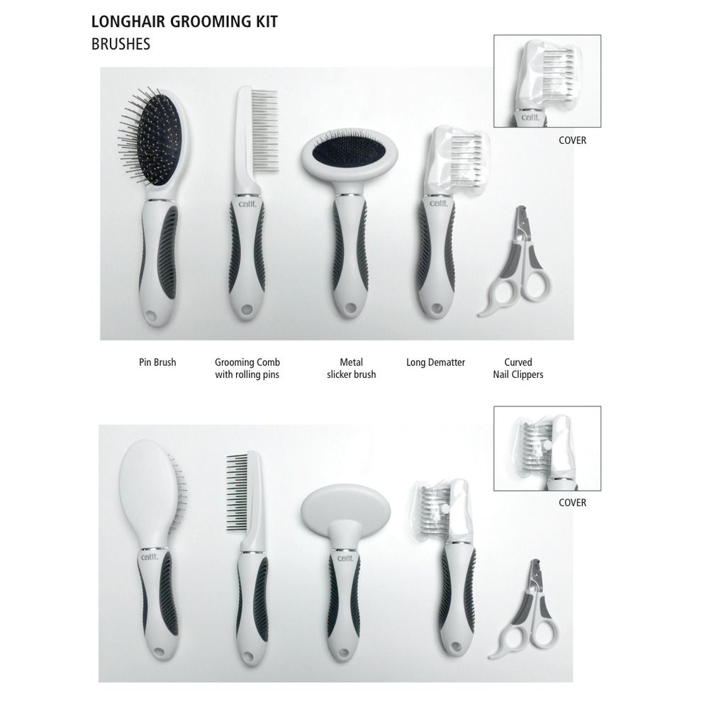 Catit Bürsten-Set für langhaarige Katzen Bild 3