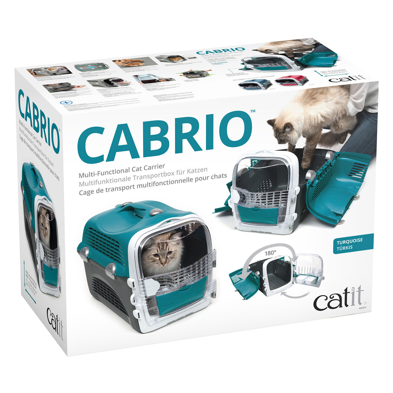 Catit Cabrio Carrier Katzen Transportbox Bild 5