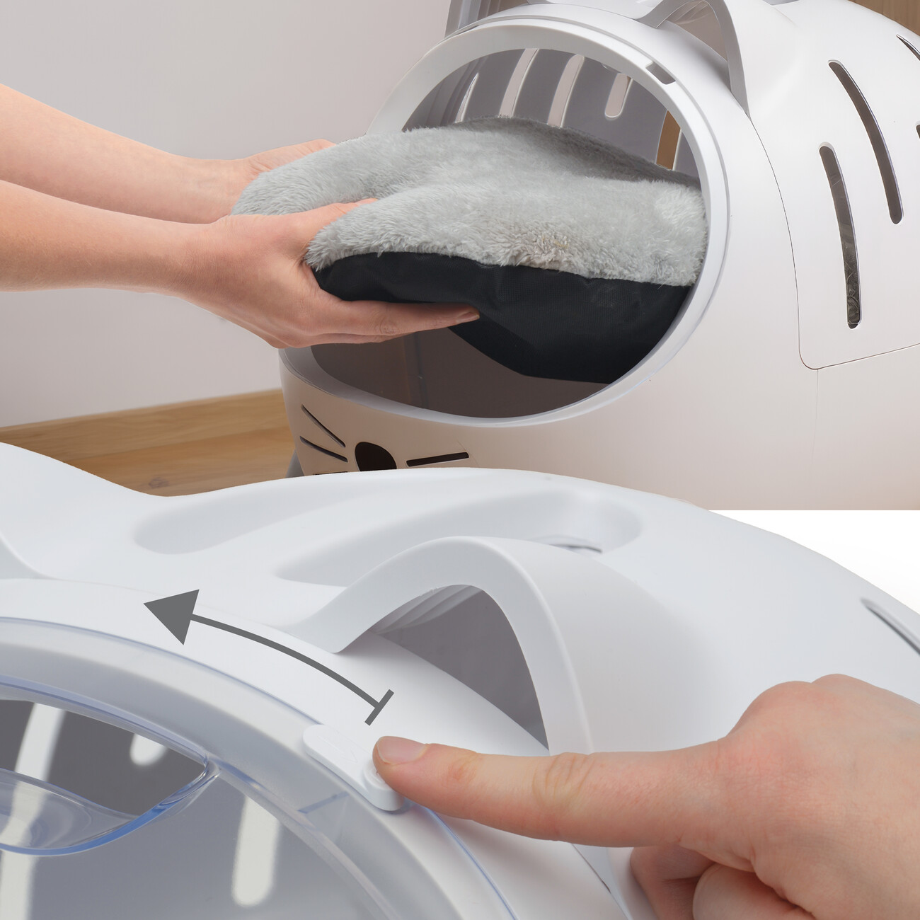 Pixi Mio 2-in-1 Katzenbett & Transportbox Bild 6